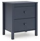 Simmenfort Two Drawer Night Stand