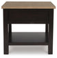 Drazmine Rectangular End Table