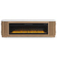 Camdill 80" TV Stand with Electric Fireplace