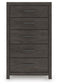 Prendonea Five Drawer Chest