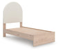 Arloster Twin Upholstered Panel Bed
