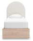 Arloster Twin Upholstered Panel Bed
