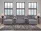 Modmax II 5-Piece Power Reclining Sectional with Chaise and Audio Consoles