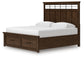 Taffenbrook King Panel Storage Bed