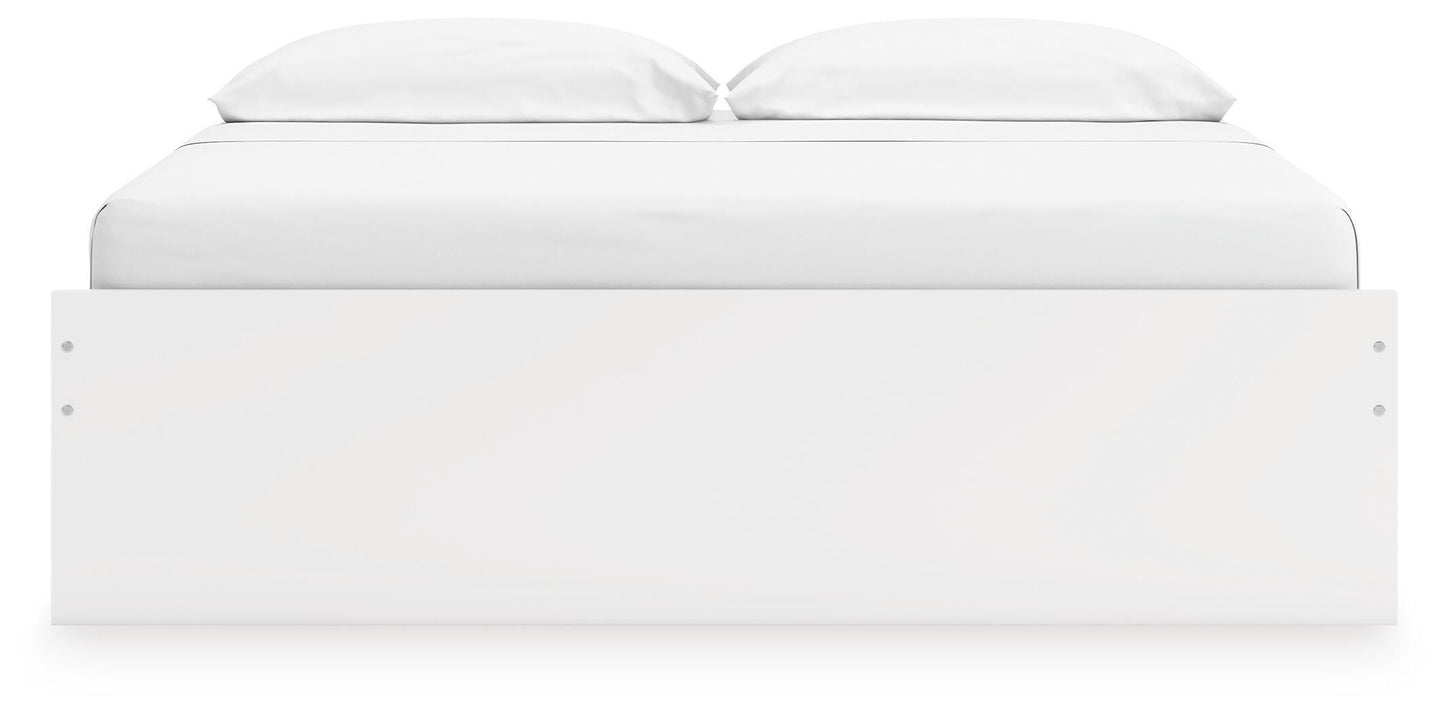 Onita King Platform Bed with 1 Side Storage