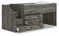 Frandern Twin Loft Bed with Drawer Storage