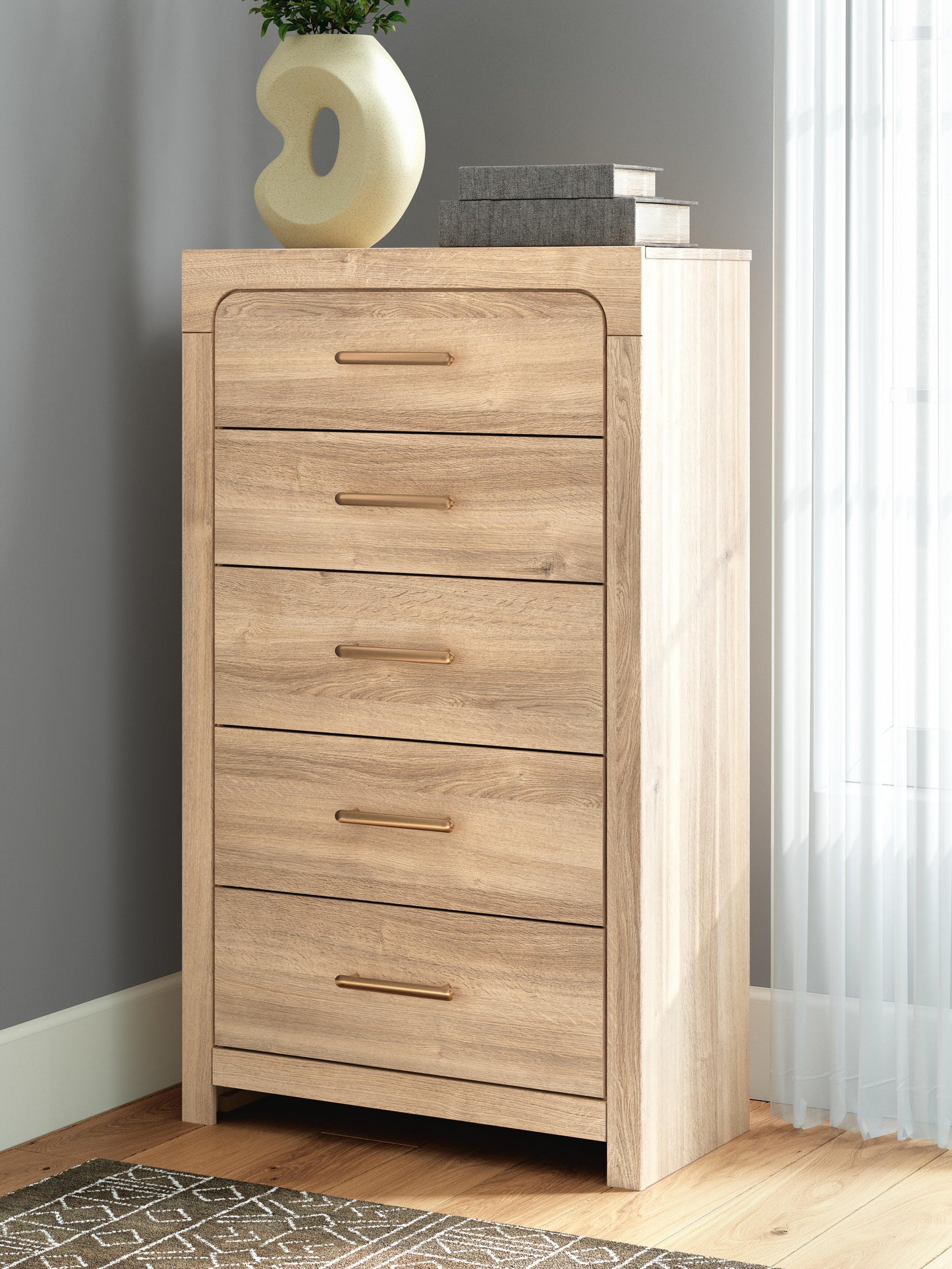 Kinlanni Five Drawer Chest