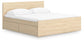 Onita King Panel Platform Bed with 2 Side Storage