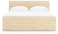 Onita King Panel Platform Bed with 2 Side Storage