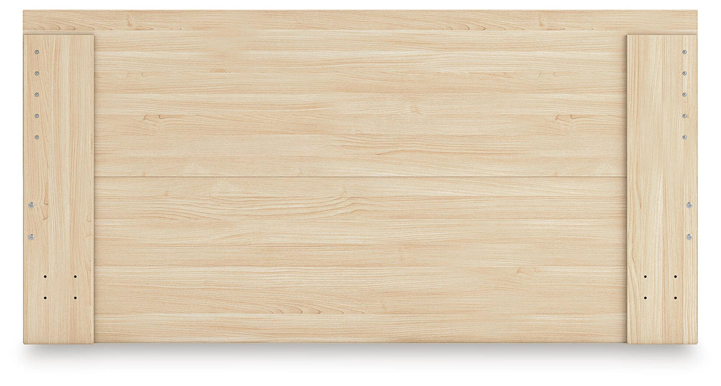Onita King Panel Platform Bed with 2 Side Storage