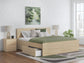 Onita Queen Panel Platform Bed with 1 Side Storage