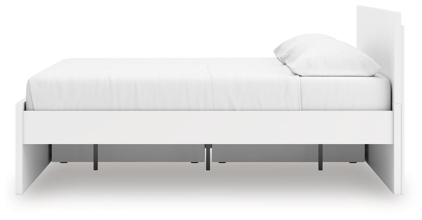 Onita King Panel Platform Bed with Storage