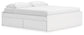 Onita King Platform Bed with 2 Side Storage