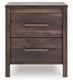 Calverson Two Drawer Night Stand