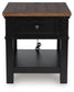 Wildenauer Rectangular End Table