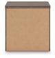 Kendanport Two Drawer Night Stand