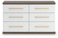 Kendanport Six Drawer Dresser