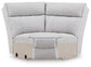 Social Pointe 7-Piece Reclining Sectional with Storage Consoles