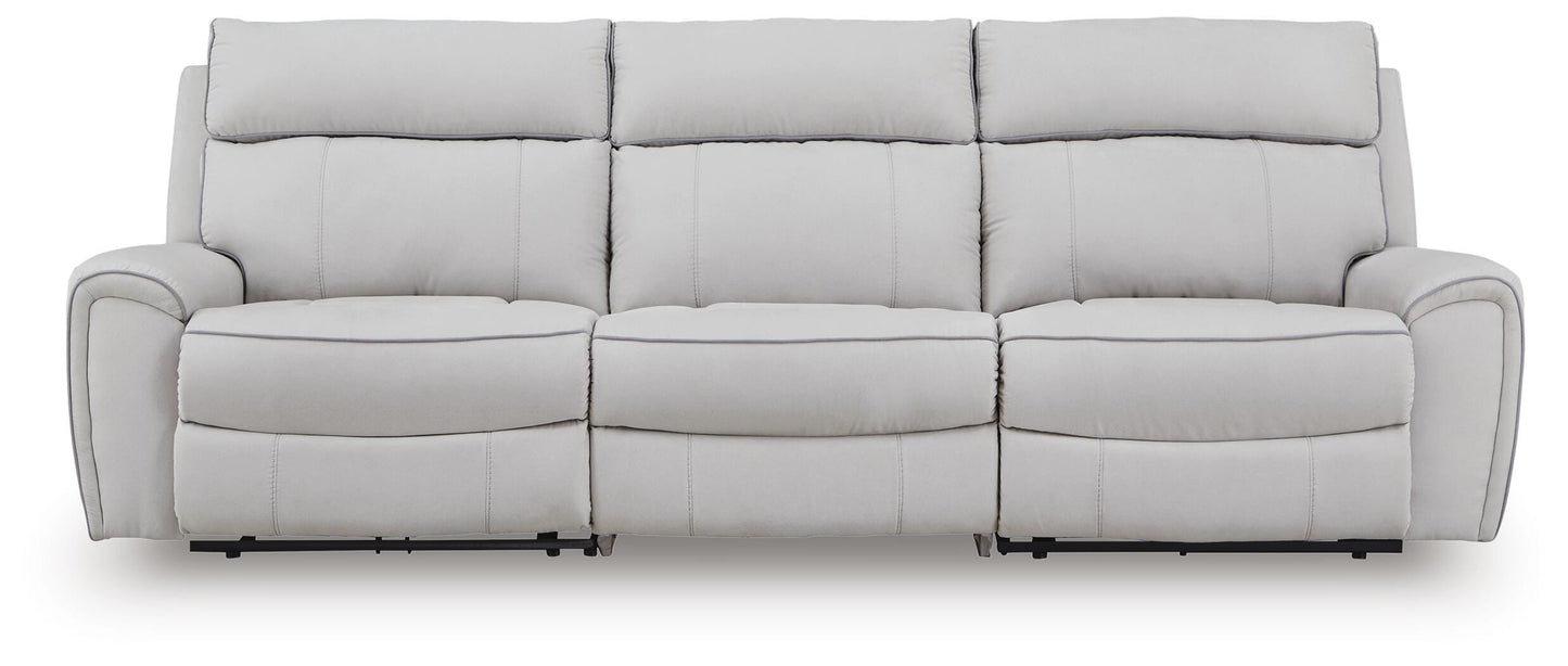 Social Pointe 3-Piece Power Reclining Sectional