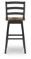 Wildenauer Tall Swivel Barstool (2/CN)