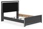 Zuraleus Queen Upholstered Panel Bed