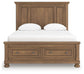 Feddinger Queen Panel Storage Bed