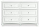 Kozlani Six Drawer Dresser