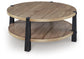Ridgester Round Cocktail Table
