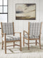 Ridgester Dining UPH Arm Chair (2/CN)