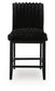 Mervannie Upholstered Barstool (2/CN)