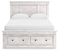 Makidern Queen Panel Storage Bed