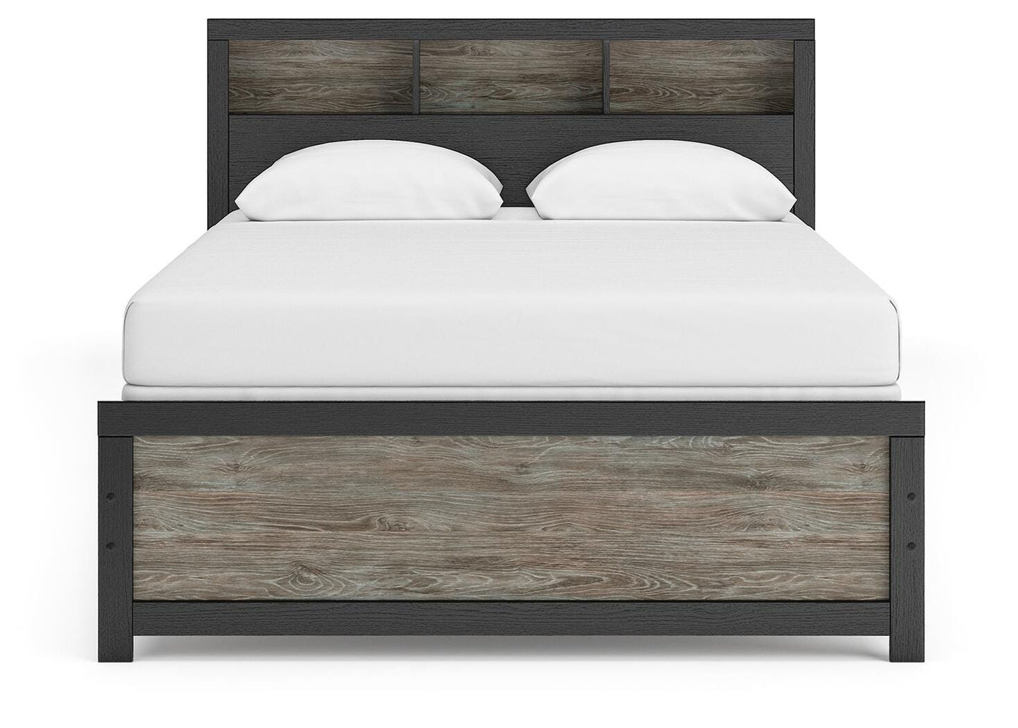 Broachmyn Queen Bookcase Panel Bed
