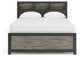 Broachmyn Queen Bookcase Panel Bed