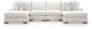 Misty-Lakes 4-Piece Double Chaise Sectional