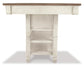 Bolanburg Counter Height Dining Table and 6 Barstools