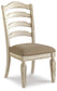 Realyn Dining Table and 4 Chairs
