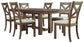 Moriville Dining Table and 6 Chairs