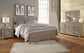 Culverbach King Panel Bed with Mirrored Dresser