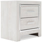 Altyra King Panel Headboard Bed with Mirrored Dresser, Chest and Nightstand