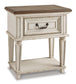 Realyn Full Panel Bed with Mirrored Dresser, Chest and Nightstand