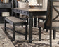Tyler Creek Dining Table and 4 Chairs