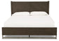Arkenton King Panel Bed with Mirrored Dresser