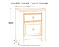 Paxberry Queen Panel Bed with Mirrored Dresser and Nightstand