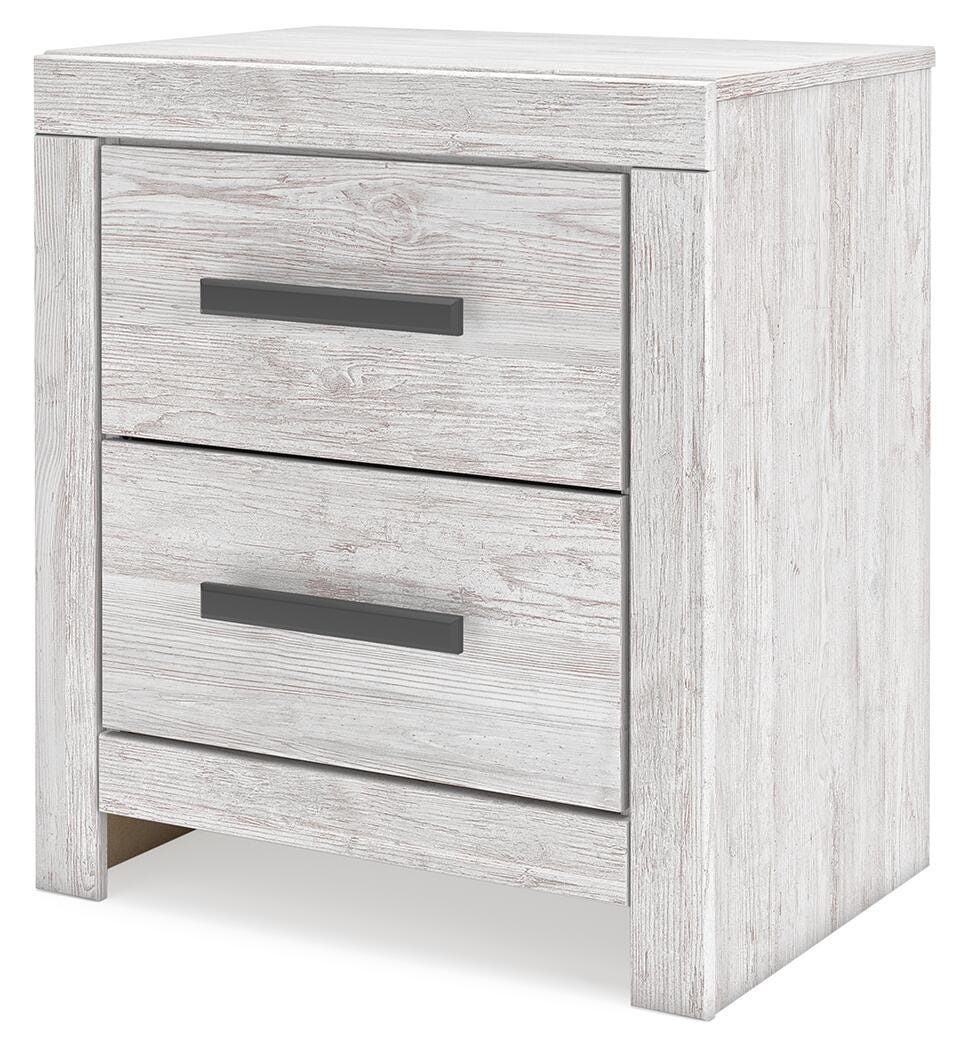 Cayboni Full Panel Bed, Dresser, Mirror, Chest and Nightstand