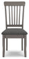 Shullden Dining Table and 4 Chairs