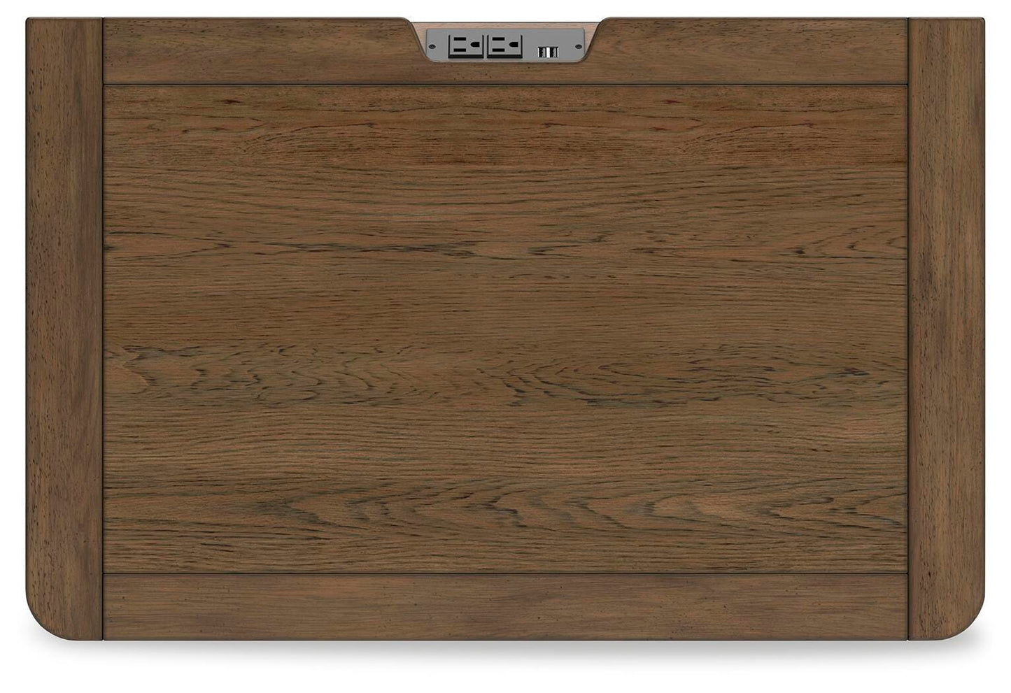 Cabalynn California King Panel Bed with Storage with Mirrored Dresser, Chest and Nightstand