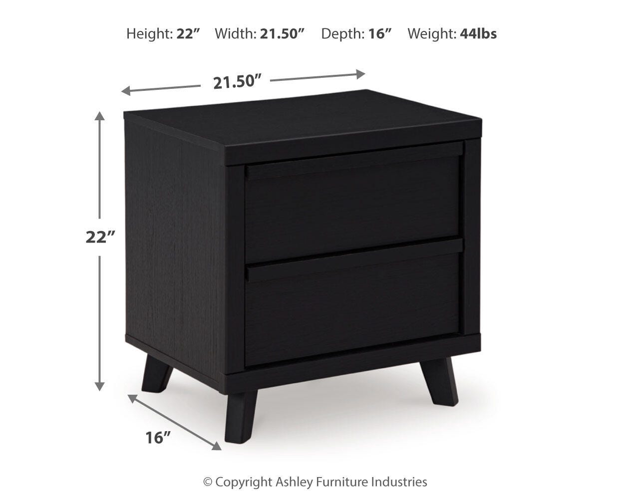 Danziar Queen Panel Headboard, Dresser, Mirror, Chest and Nightstand