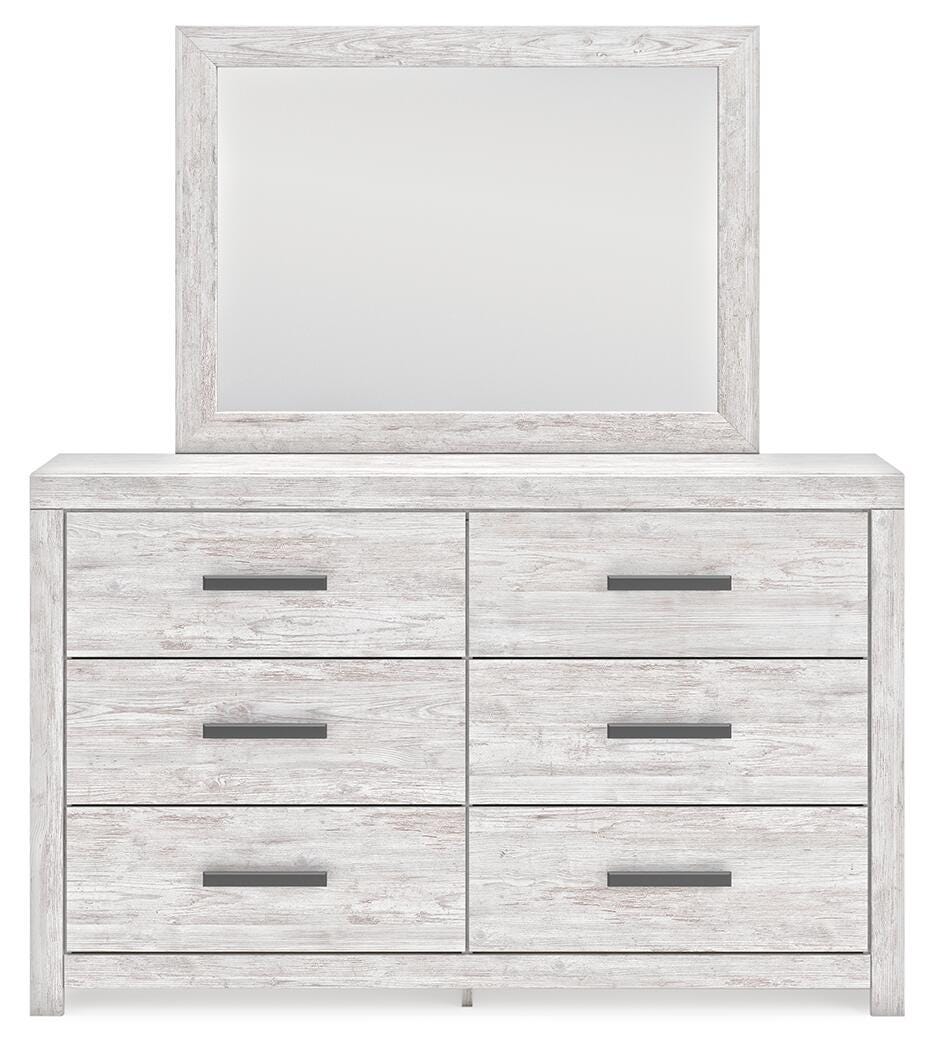 Cayboni Queen Panel Bed, Dresser, Mirror, Chest and Nightstand