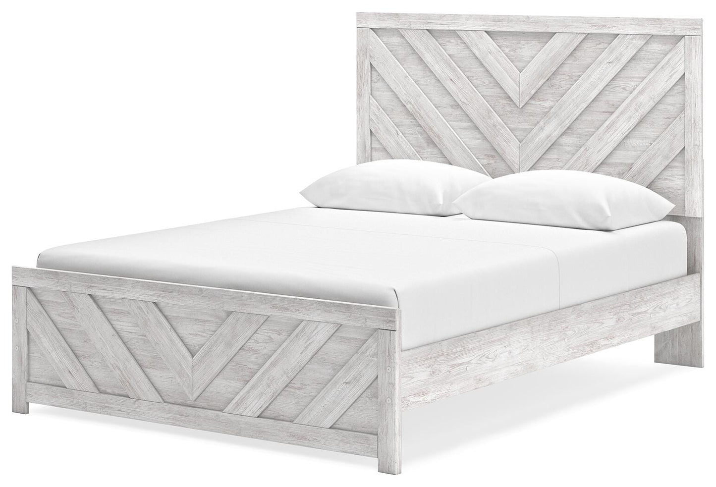 Cayboni Queen Panel Bed, Dresser, Mirror, Chest and Nightstand