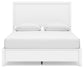 Binterglen Queen Panel Bed with Mirrored Dresser